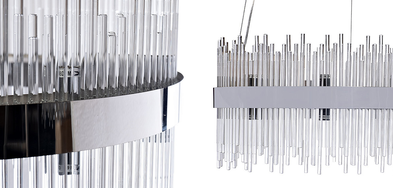Люстра Nembus Chandelier 60 chrome Люстра Nembus Chandelier 60 chrome - Loft-Concept во Владивостоке