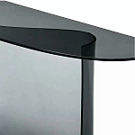 Консоль дымчатого цвета с изогнутым основанием Arabesque варинант исполнения - 1 | Loft Concept во Владивостоке