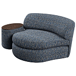 Кушетка со столиком Ulysses варинант исполнения - 1 | Loft Concept во Владивостоке