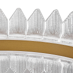 Люстра круглая с декоративными элементами в виде лепестков Round Light Flashing варинант исполнения - 8 | Loft Concept во Владивостоке