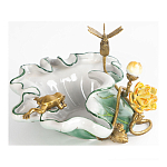 Чаша фигурная с обитателями леса и цветами Eden Garden варинант исполнения - 5 | Loft Concept во Владивостоке