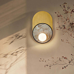 Бра с каменным диском в металлической раме Sandstone Painting варинант исполнения - 5 | Loft Concept во Владивостоке