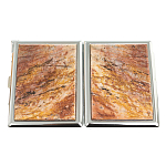 Портсигар на 10 сигарет с газовой зажигалкой из натурального камня Авантюрин Stone Cigarettes Cases варинант исполнения - 4 | Loft Concept во Владивостоке