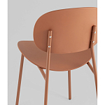 Стул Edie пластик коричневый варинант исполнения - 3 | Loft Concept во Владивостоке