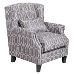 Кресло Henry Armchair grey velour варинант исполнения - 1 | Loft Concept во Владивостоке