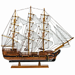 Декоративная модель деревянного парусника With The low варинант исполнения - 1 | Loft Concept во Владивостоке