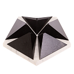 Подставка под шар в виде звезды из натуральных камней Змеевик Мрамор Natural Stone Sphere Stands варинант исполнения - 1 | Loft Concept во Владивостоке