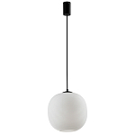 Подвесной светильник со стеклянным рельефным плафоном белый Perforated Glass 25 варинант исполнения - 2 | Loft Concept во Владивостоке