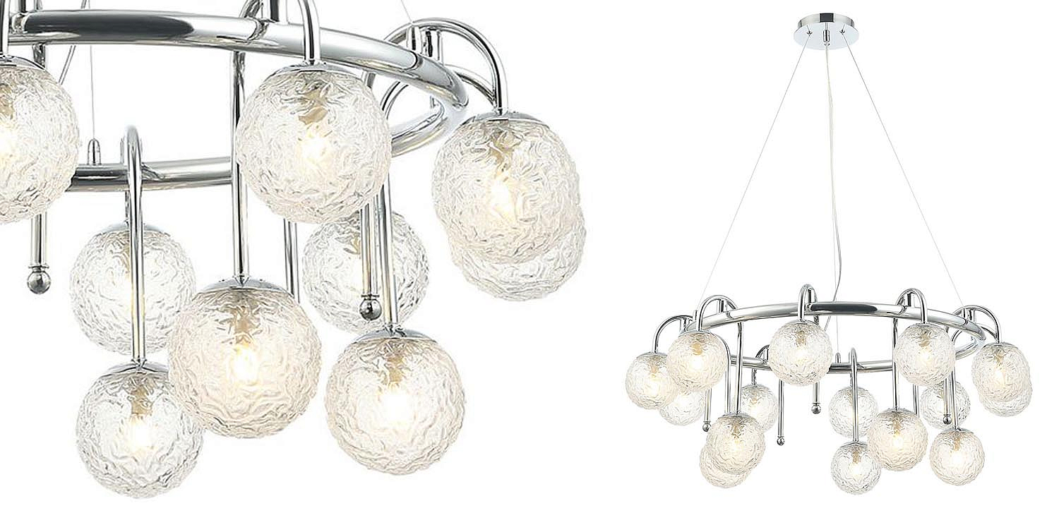 Люстра Lennert Chrome Chandelier Люстра Lennert Chrome Chandelier - Loft-Concept во Владивостоке