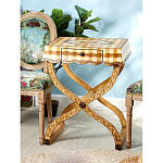 Приставной столик с ящиком в стиле ретро Vintage Rustic Tablecloth варинант исполнения - 6 | Loft Concept во Владивостоке