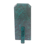 Часы погон ВС подарочные настольные из натурального камня Змеевик Military Clock варинант исполнения - 15 | Loft Concept во Владивостоке