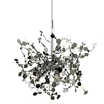 Подвесной светильник с металлическими круглыми элементами Terzani Argent варинант исполнения - 1 | Loft Concept во Владивостоке