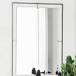 Зеркало прямоугольное в черной раме Gwendelyn варинант исполнения - 2 | Loft Concept во Владивостоке