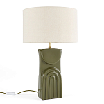 Настольная лампа из керамики и льна Brighter than the Stars варинант исполнения - 2 | Loft Concept во Владивостоке