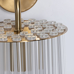 Бра с круглым основанием и длинными прозрачныи стеклянными трубками Nembus варинант исполнения - 4 | Loft Concept во Владивостоке