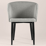 Мягкое кресло на металлических ножках Shaggy Grey варинант исполнения - 3 | Loft Concept во Владивостоке