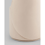 Пуф Loreen со спинкой вращающийся велюр молочный варинант исполнения - 3 | Loft Concept во Владивостоке