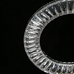 Люстра круглая с прозрачной хрустальной рамкой Maude Crystal Light варинант исполнения - 8 | Loft Concept во Владивостоке