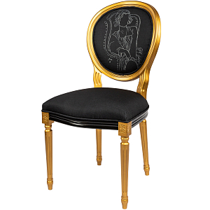 Стул White Silhouette Coco Stool