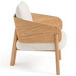 Кресло с каркасом из массива дуба Gallin Chair Boucle варинант исполнения - 3 | Loft Concept во Владивостоке