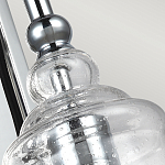 Бра с плафоном в форме колокола из прозрачного стекла с пузырьками Feiss варинант исполнения - 4 | Loft Concept во Владивостоке