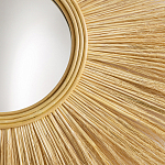 Зеркало с бахромой из растительных волокон WICKER MIRROR 120 варинант исполнения - 2 | Loft Concept во Владивостоке