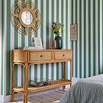 Консоль из плетеного ротанга с ящиками Armelle Rattan Console варинант исполнения - 5 | Loft Concept во Владивостоке