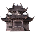 Макет Китайская пагода макет древней традиционной архитектуры варинант исполнения - 2 | Loft Concept во Владивостоке