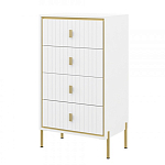 Комод белый высокий с ящиками Antique Order варинант исполнения - 1 | Loft Concept во Владивостоке