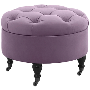 Круглый пуф на ножках Cheryl Pouf