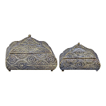 Набор из двух шкатулок с эффектом патинирования Austronesian Caskets варинант исполнения - 1 | Loft Concept во Владивостоке
