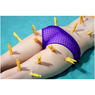 Постер TOILETPAPER Violet