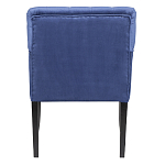 Кресло Addison Chic Armchair deep blue velour варинант исполнения - 3 | Loft Concept во Владивостоке