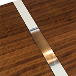 Консоль прямоугольная с выдвижным ящиком на прозрачных ножках Hitchcock варинант исполнения - 3 | Loft Concept во Владивостоке