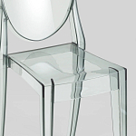 Прозрачный стул с серым оттенком LOUIS GHOST CHAIR варинант исполнения - 7 | Loft Concept во Владивостоке