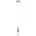 Подвесной светильник капля Acrylic Droplet Gold Hanging Lamp варинант исполнения - 2 | Loft Concept во Владивостоке