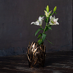 Ваза «Золотая» варинант исполнения - 2 | Loft Concept во Владивостоке