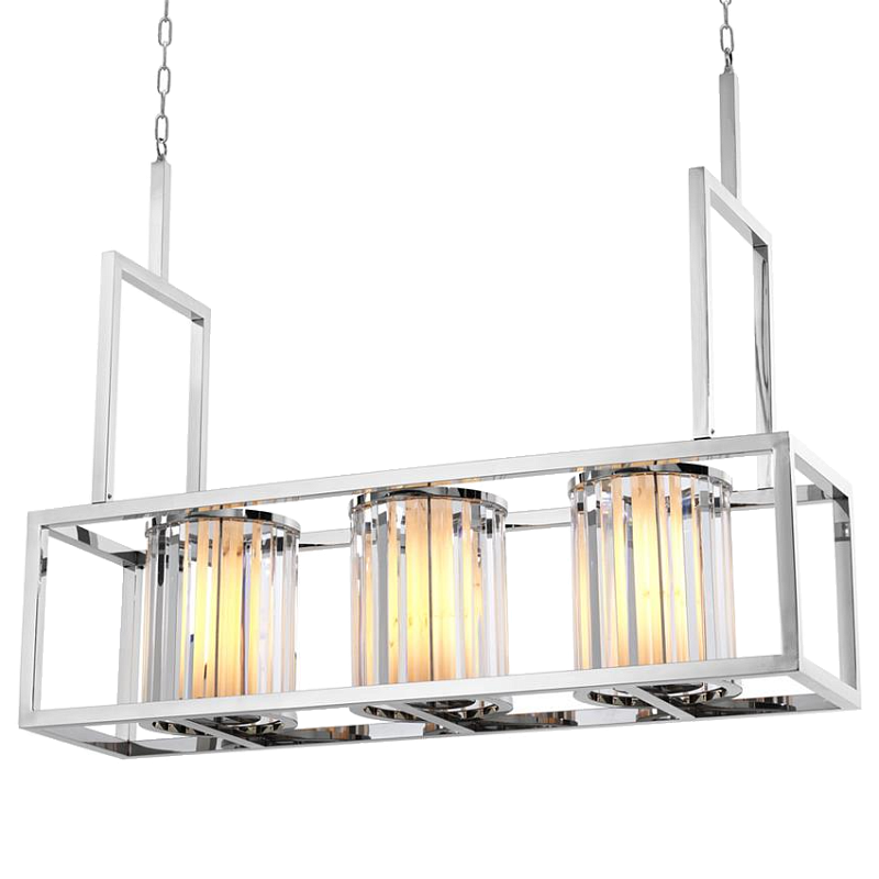 Люстра Chandelier Carducci Stainless Steel Нержавеющая сталь Прозрачный (Transparent) Люстра Chandelier Carducci Stainless Steel Нержавеющая сталь Прозрачный (Transparent) во Владивостоке | Loft Concept