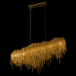 Люстра подвесная с металлическими дугами и длинными цепочками 115 см Atlantis Chain варинант исполнения - 7 | Loft Concept во Владивостоке