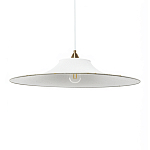 Подвесной вязаный белый светильник «Токио»  варинант исполнения - 1 | Loft Concept во Владивостоке