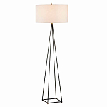 Торшер с основанием конической формы и тканевым абажуром Unusual варинант исполнения - 1 | Loft Concept во Владивостоке