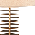 Настольная лампа с корпусом из металлических дисков Skyscraper варинант исполнения - 1 | Loft Concept во Владивостоке