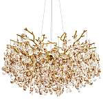 Люстра с хрустальными подвесками Fairytree Gold Crystal Chandelier 10 варинант исполнения - 1 | Loft Concept во Владивостоке