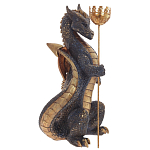 Подсвечник в виде дракона Dragon Candlestick Red Gold Blue Green варинант исполнения - 3 | Loft Concept во Владивостоке