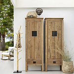 Напольная вешалка из тикового дерева Teak Floor Hanger варинант исполнения - 5 | Loft Concept во Владивостоке