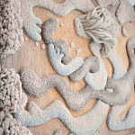 Тканый вручную монументальный настенный гобелен Soft Inception варинант исполнения - 2 | Loft Concept во Владивостоке