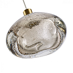 Подвесной светильник с прозрачным стеклянным плафоном округлой формы Effervia  варинант исполнения - 8 | Loft Concept во Владивостоке