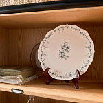 Книжный шкаф из массива сосны с металлической лестницей Burton Wood Cabinet варинант исполнения - 9 | Loft Concept во Владивостоке