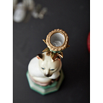 Подсвечник в виде кошки из фарфора с бронзовыми элементами Paradise Cat варинант исполнения - 6 | Loft Concept во Владивостоке