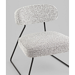 Кресло лаунж Kate букле серый варинант исполнения - 2 | Loft Concept во Владивостоке